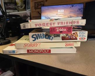 Board Games  Trisha Paper Doll Collection  Monopoly, Sorry, Forest Friends  More
