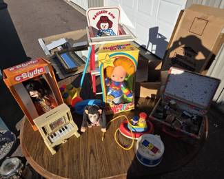Raggedy Ann High Chair, Blythe Doll, Rainbow Brite  FisherPrice