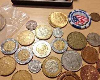 World Coin Collection  Mexico, Canada, Ireland  More