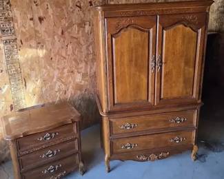 Armoire  3Drawer Nightstand