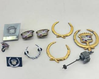 Lot of Collectible Cadillac Hood Ornaments 