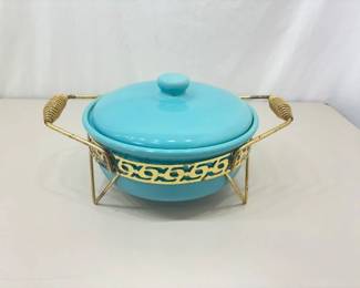Mid Century Casserole Server