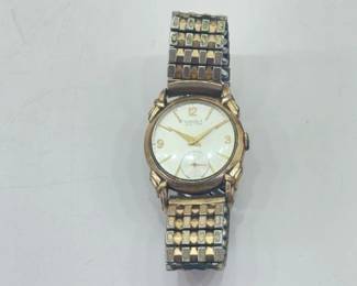 Vintage Gruen Gold Plated Veri-Thin Weist Watch