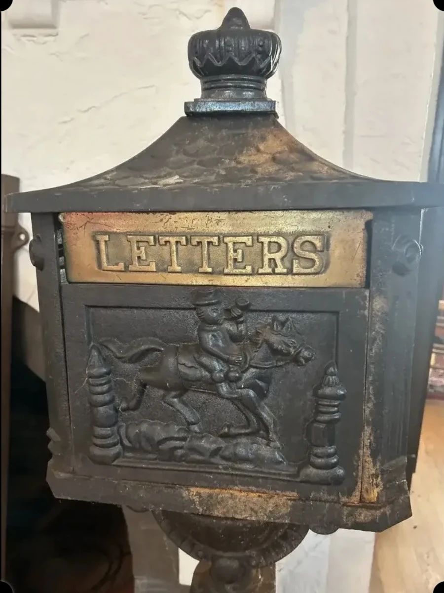 Antique letter box
