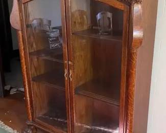 Quarter-sawn oak bookcase