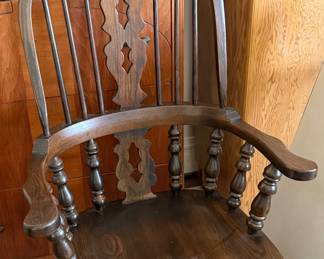 Windsor-style antique chair