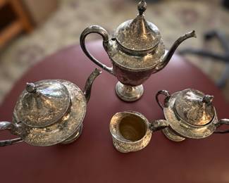 Silverplate Tea Set