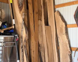 Historic Michigan White Oak Live-Edge Lumber & Slabs - Documented Champion Tree Provenance