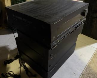 Harman/Kardon AVR 80 THX Receiver & PA2100 / PA2200 Stereo Power Amplifiers - 4 Pieces - photo 6