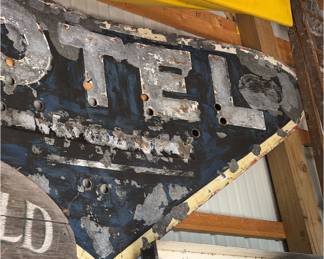 Large Vintage Motel Roadside Advertising Sign - Possible Historic Manistee, Michigan Landmark - photo 3