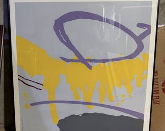 The Graffiti Series #2 Signed Limited Edition 10/10 Abstract Art Print - Large Framed