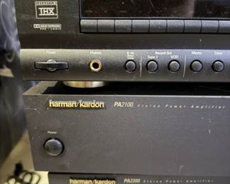 Harman/Kardon AVR 80 THX Receiver & PA2100 / PA2200 Stereo Power Amplifiers - 4 Pieces - photo 3