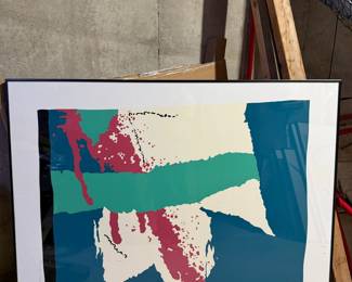 The Graffiti Series #1 - Signed Limited Edition 2/10 Abstract Art Print - Large Framed - photo 2