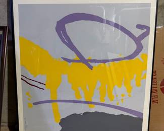 The Graffiti Series #2 Signed Limited Edition 10/10 Abstract Art Print - Large Framed - photo 2