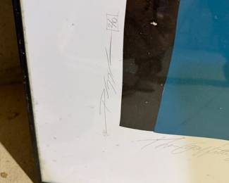 The Graffiti Series #1 - Signed Limited Edition 2/10 Abstract Art Print - Large Framed - photo 6