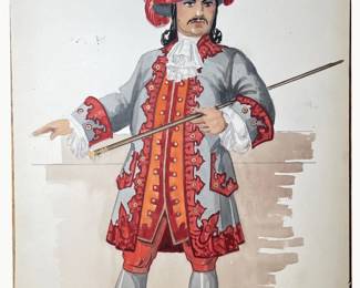 Travis Banton — Vincent Price as Charles II, Hudson’s Bay (1941)