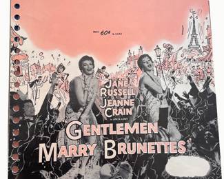 Have You Met Miss Jones? — Gentlemen Marry Brunettes sheet music