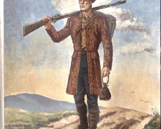 “CHAD” — hand-painted frontier costume design