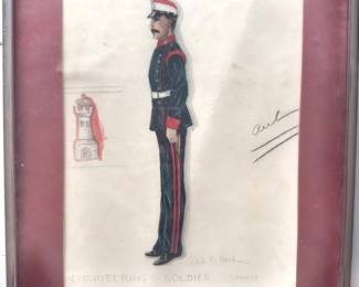 Adele E. Balkan — Spanish engineering soldier costume study