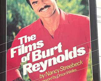 The Films of Burt Reynolds — inscribed 1982 book