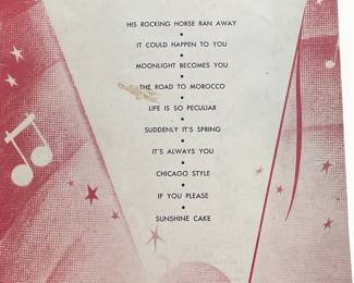 Johnny Burke and Jimmy Van Heusen — songwriters folio