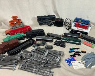 Vintage Lionel Bachmann Trains with Track