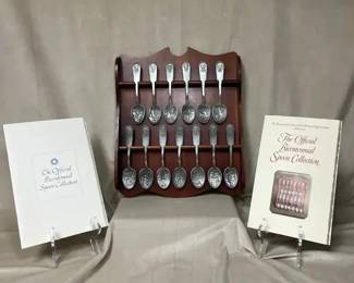 Franklin Mint Bicentennial Spoon Collection