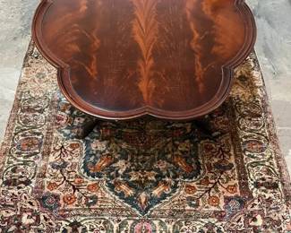 Imperial Mahogany Coffee Table Area Rug