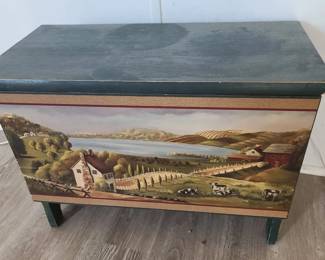 Small PaintedWoodChest