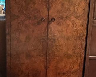 Burl armoire 