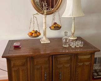 Vintage TV hutch