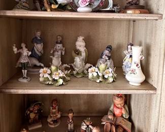 Collection of Hummel figurines