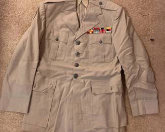 Vintage military uniform