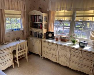 Full bedroom set of Henry Link Furniture