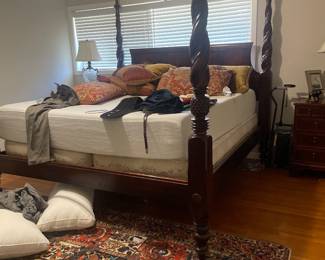 4 post bed master bedroom 