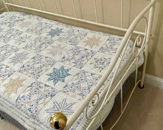 TRUNDLE DAY BED, FRAMED SILHOUETTES