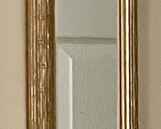 SMALL GILT WALL MIRROR