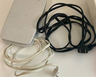 BABY LOCK ESANTED EMBROIDERY SYSTEM - PEDAL AND POWER CORD