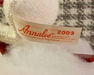 2003 ANNALEE SKIING SNOWMAN MODEL #7481