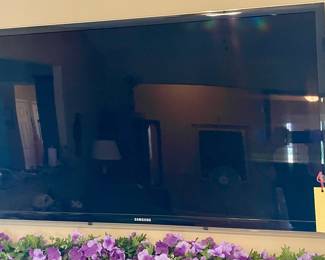 SAMSUNG FLAT SCREEN TV w/REMOTE
