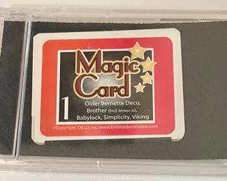 BABY LOCK ESANTED EMBROIDERY SYSTEM - MAGIC CARD #1