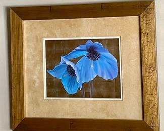 FRAMED FLORAL PRINT