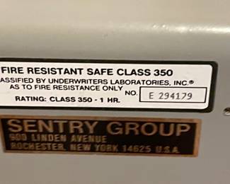 SENTRY MODEL 6310