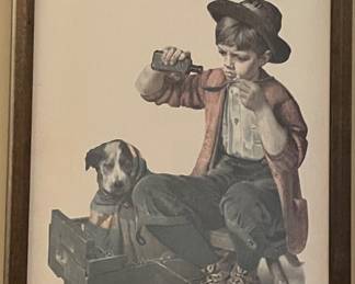 FRAMED ROCKWELL ART
