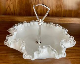 ANTIQUE FENTON DISH