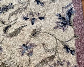 FLORAL AREA RUG