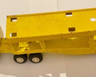 TONKA MINI CAR CARRIER TRUCK AND TRAILER NO. 096