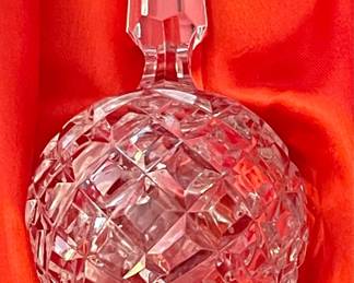 WATERFORD CRYSTAL CHRISTMAS TREE TOPPER (APPROX. 10.25" to 10.5" TALL)