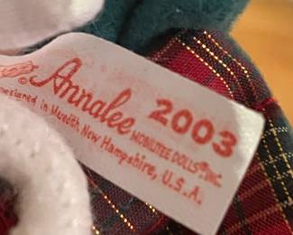 2003 ANNALEE CHRISTMAS BEDTIME MOUSE (ITEM #767903)