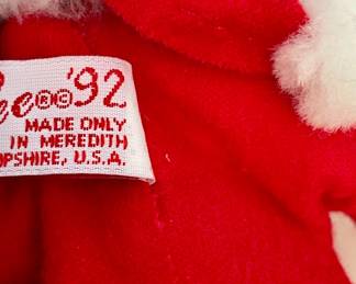 1992 ANNALEE "SANTA READING GOOD BOYS & GIRLS BOOK"